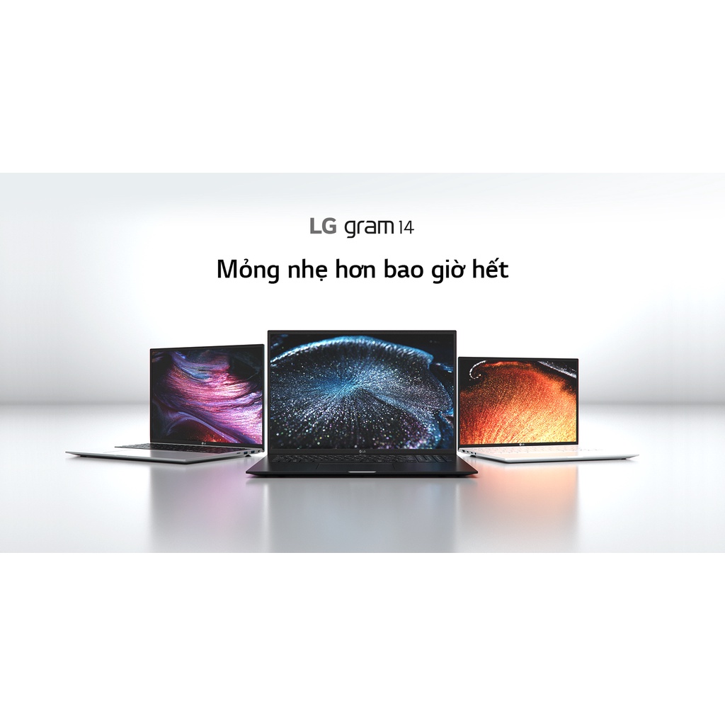 Laptop L.G Gram 2021 14ZD90P-G.AX51A5 (Core i5-1135G7 | 8GB | 256GB | Intel Iris Xe | 14.0 inch WUXGA | FreeDos | Trắng)
