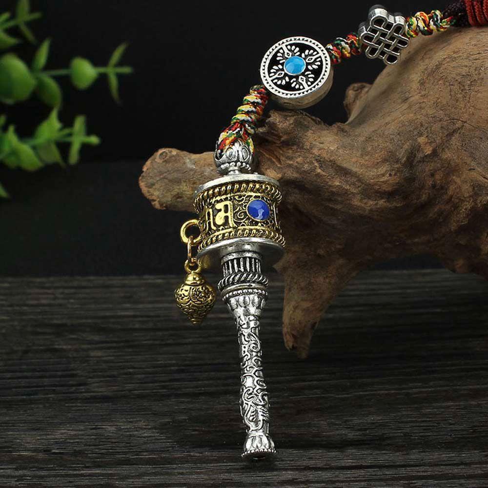 Dây Treo Túi Xách / Bánh Xe Cầu Nguyện Phong Cách Dân Tộc Cổ Điển