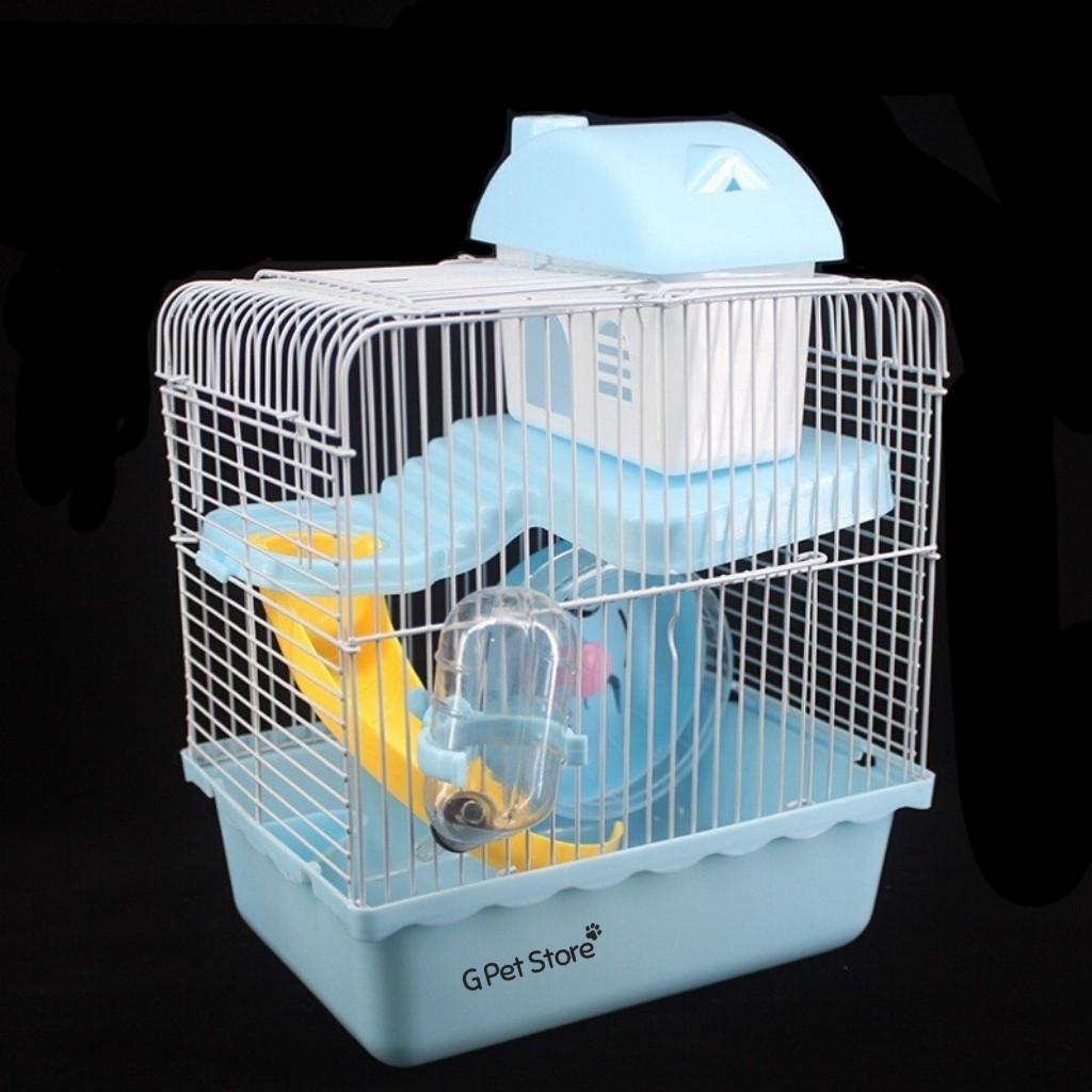 Lồng hamster 2 tầng size nhỏ