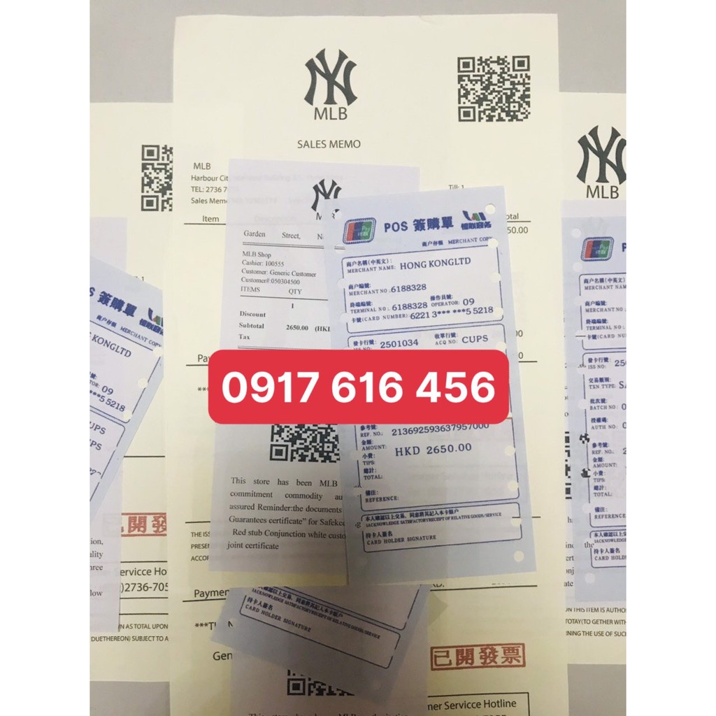 10 Bộ Bill MBL Phụ Kiện [Xưởng Sản Xuất Bill Trực Tiếp]