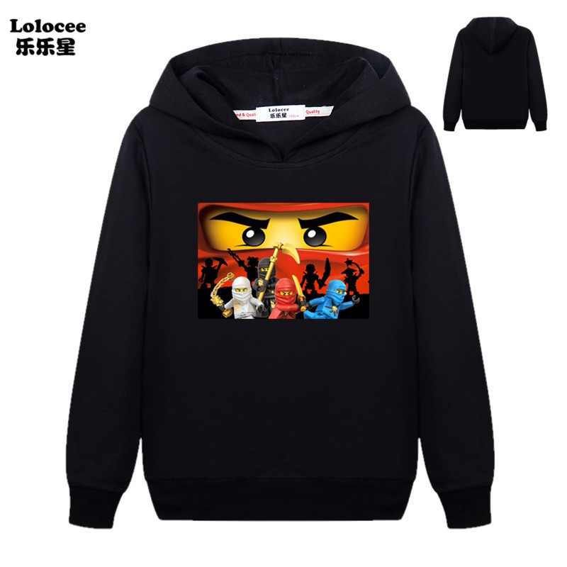 Áo Hoodie Phong Cách Ninjago Thời Trang Cho Bé Trai