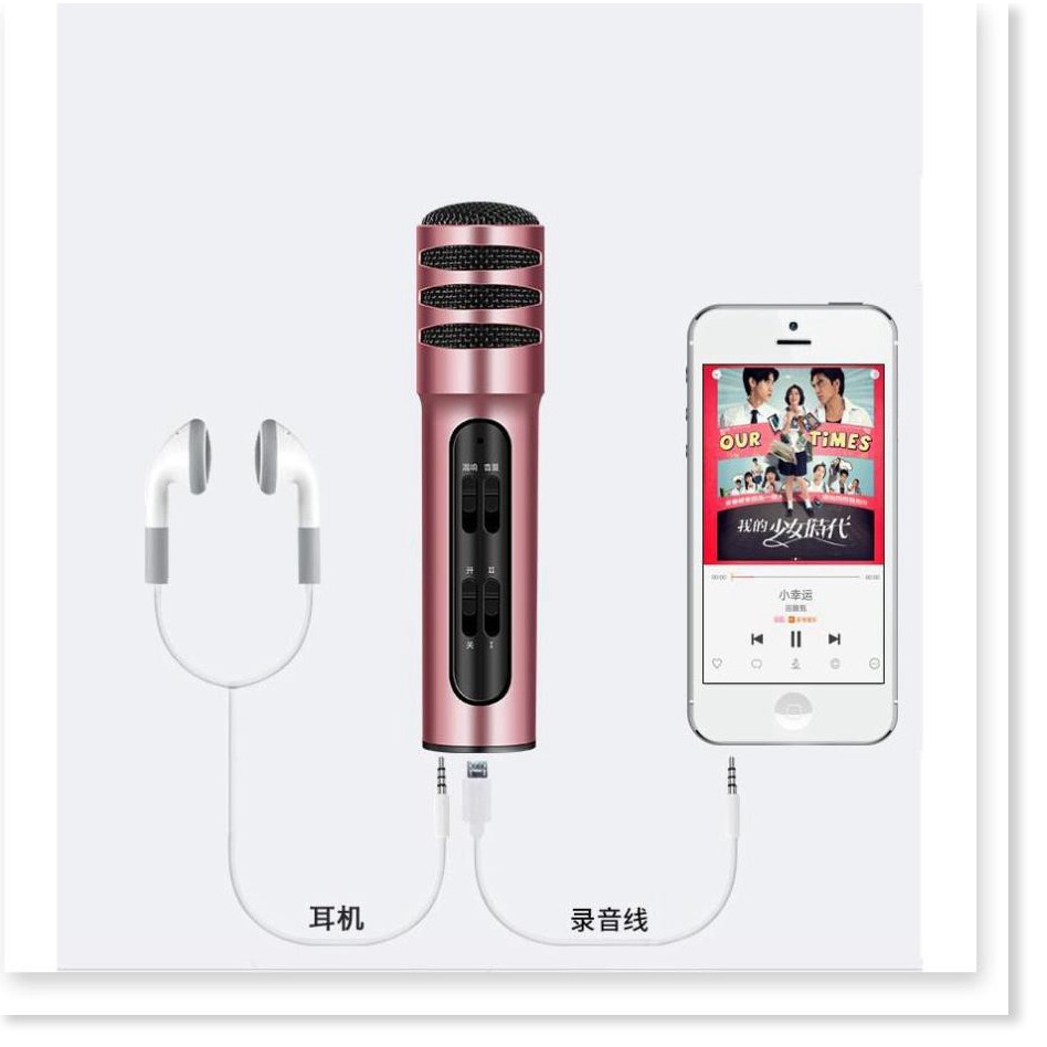 ⚡ ( Xả kho sập sàn) Micro thu âm không cần soundcard,Mic hát karaoke C7 Thu Âm  - bảo hành uy tín