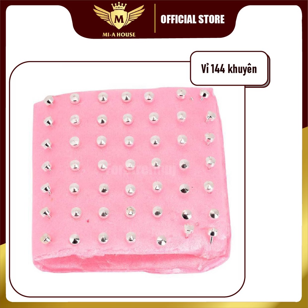 Vỉ đạn bạc bắn lỗ tai, khuyên bấm lỗ tai và núm bịt mua thêm cho súng bấm lỗ tai