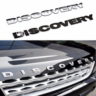 (Xe) Decal Tem Chữ Discovery 3D Dán Trang Trí Ô Tô .