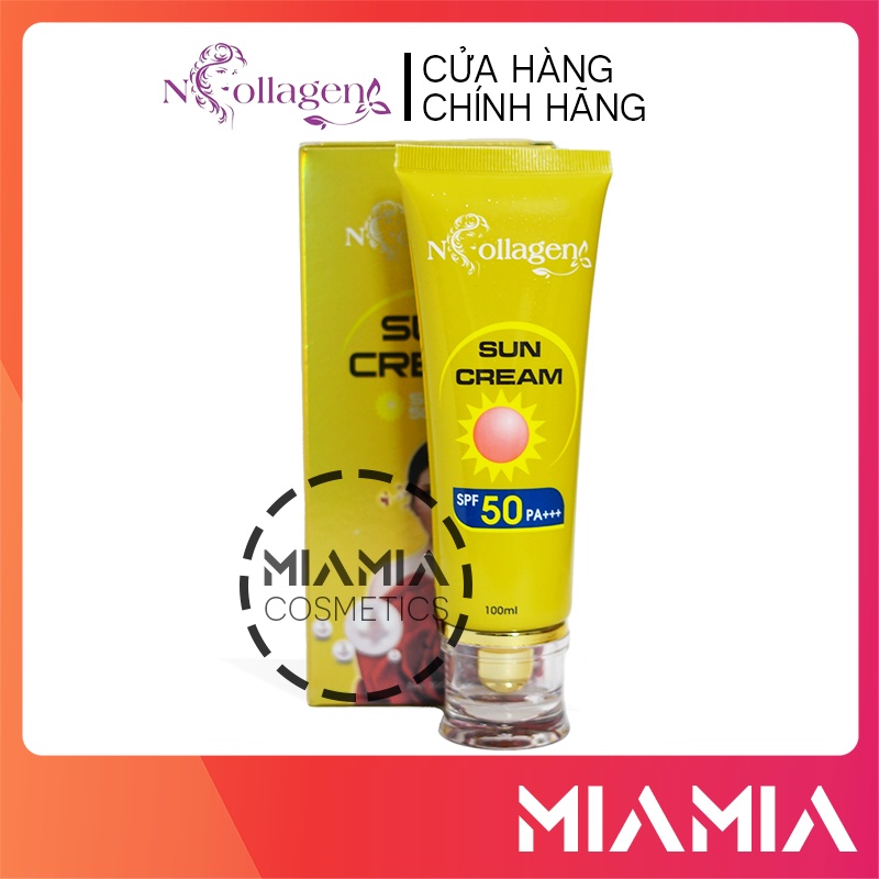 Kem Chống Nắng Sun Cream N Collagen chính hãng - Kem chống tia UV bảo vệ da - 8938526572041