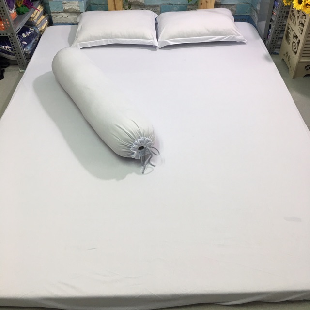 Drap 1 màu trắng( chuyên dùng cho khách sạn)