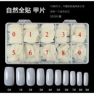 Móng Úp Hộp Hàn [ 500 Móng ] - manh219