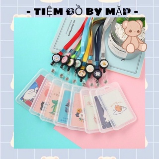 Dây đeo bảng tên thẻ nhựa siêu dễ thương