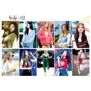 [EXID] Set Sticker Solji - có nhiều mẫu hình dán Kpop (3 mẫu)