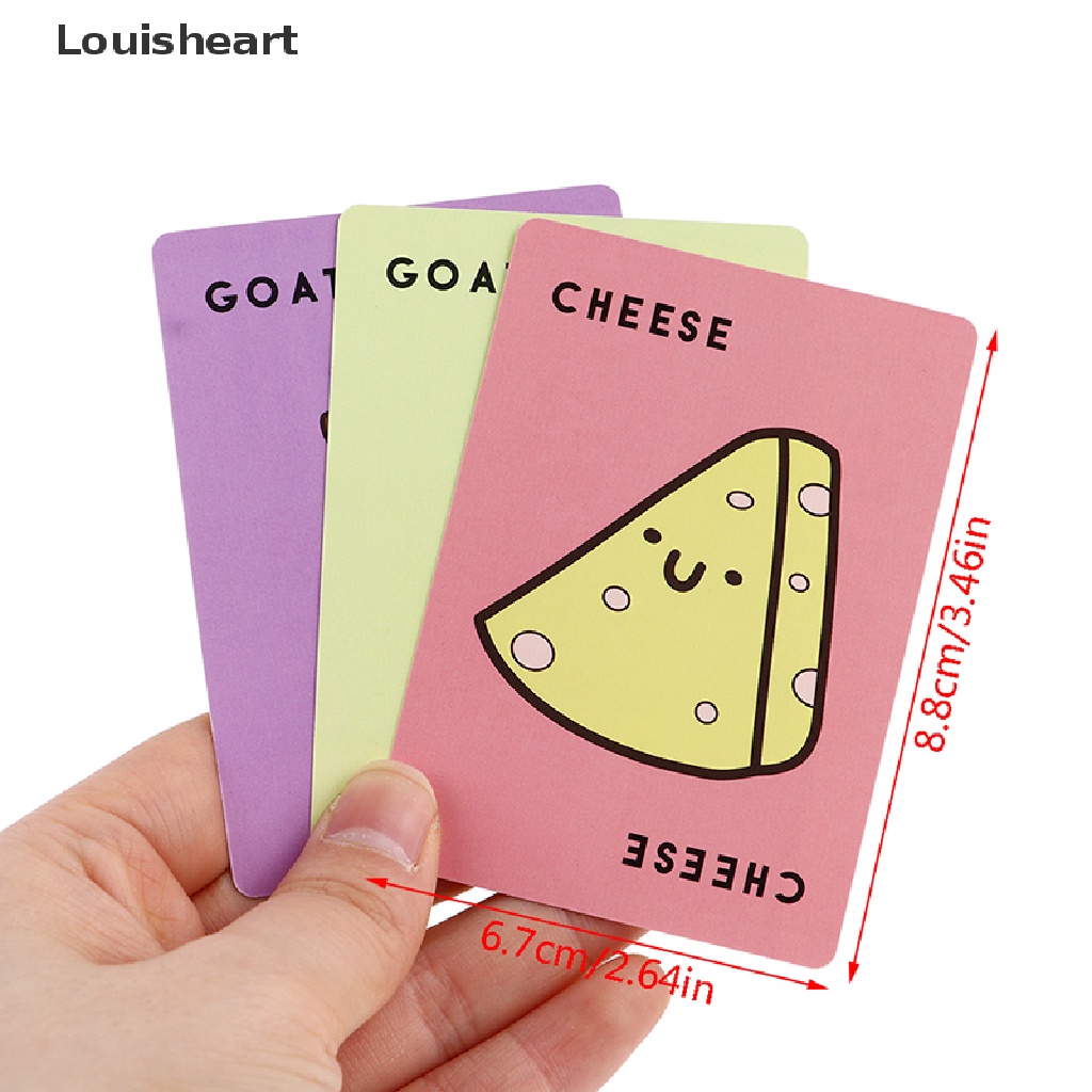 Bộ Trò Chơi Board Game Louisheart Taco Cat Goat Cheese Pizza 4 Tầng
