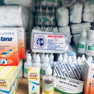 Combo 20 Miếng băng dán cá nhân UGO Tân băng dính cá nhân ugotana +Cồn+dung dịch sát trùng Povidin+Bông 25g