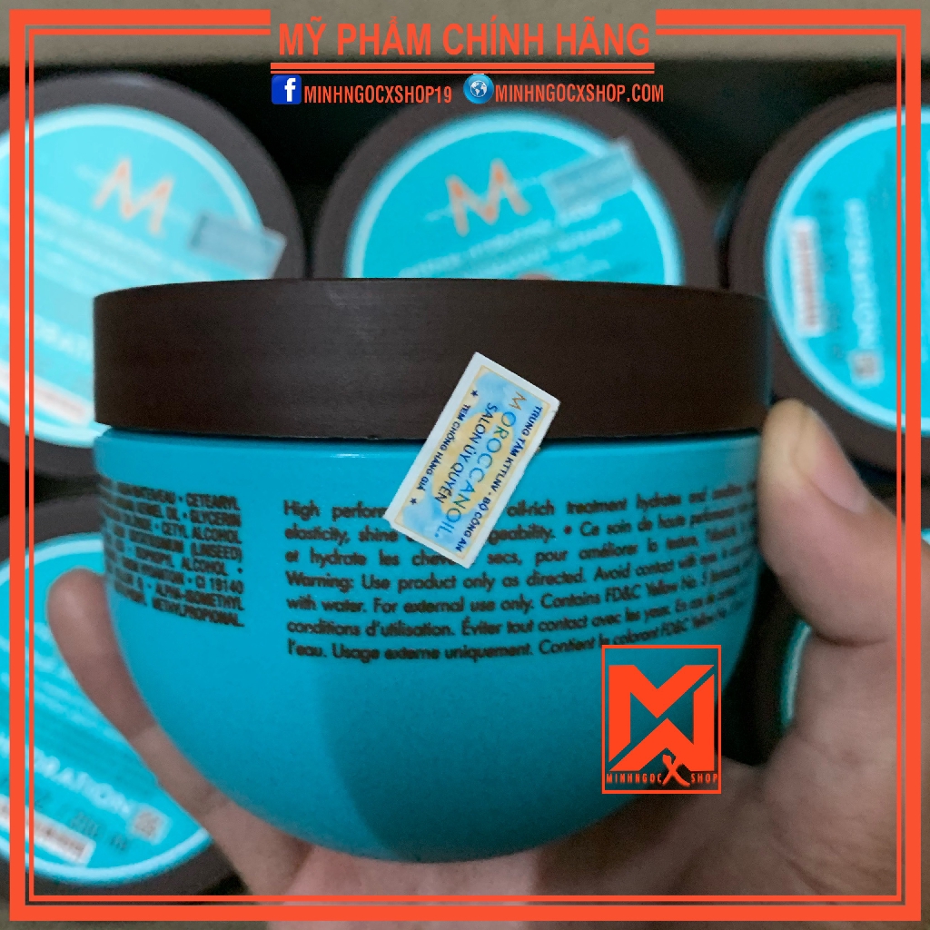 MOROCCANOIL DẦU HẤP DƯỠNG ẨM SÂU MOROCCANOIL INTENSE HYDRATING MASK 250 - 500ML CHÍNH HÃNG