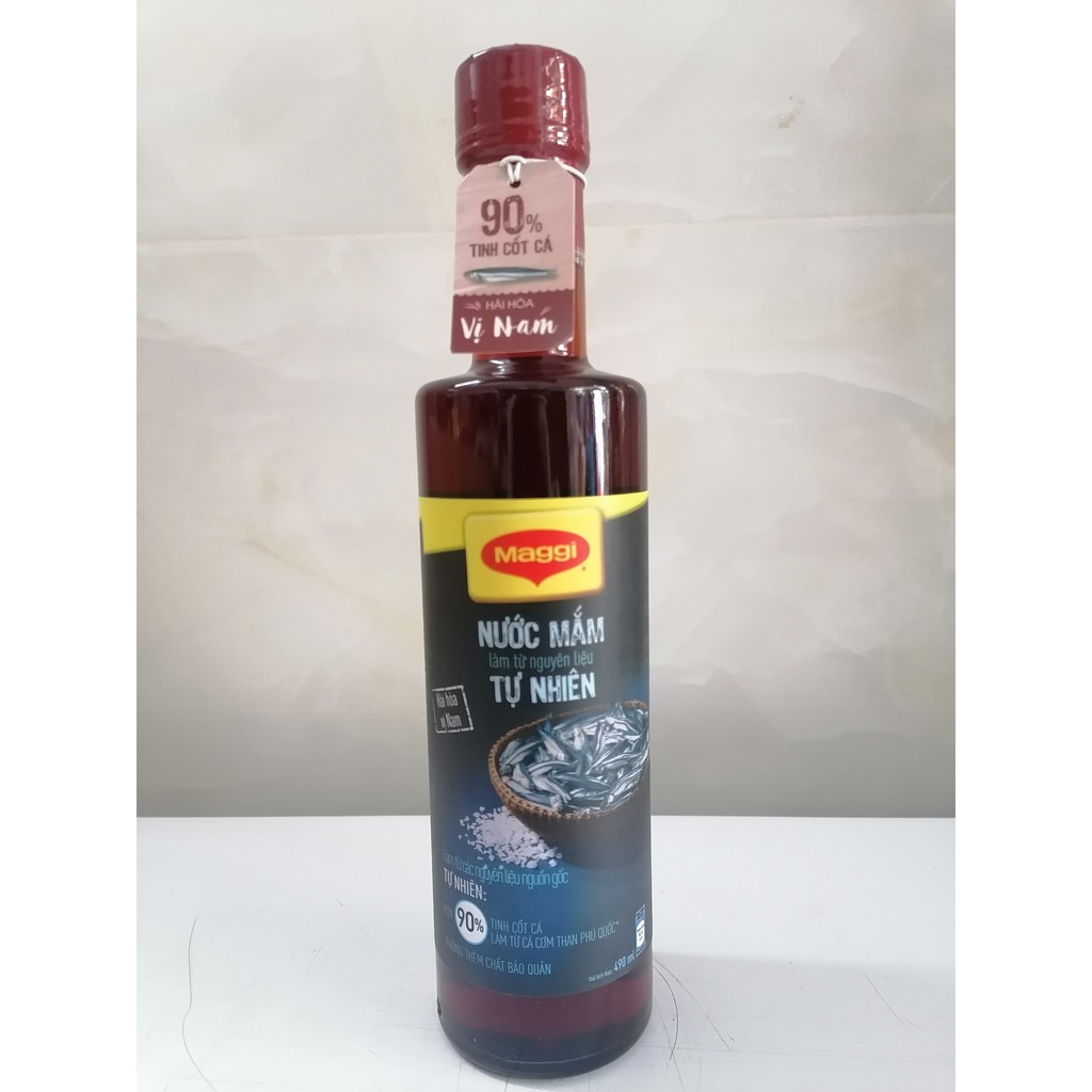 Nước mắm tự nhiên hài hoà vị Nam MAGGI Natural Southern Fish Sauce 490ml