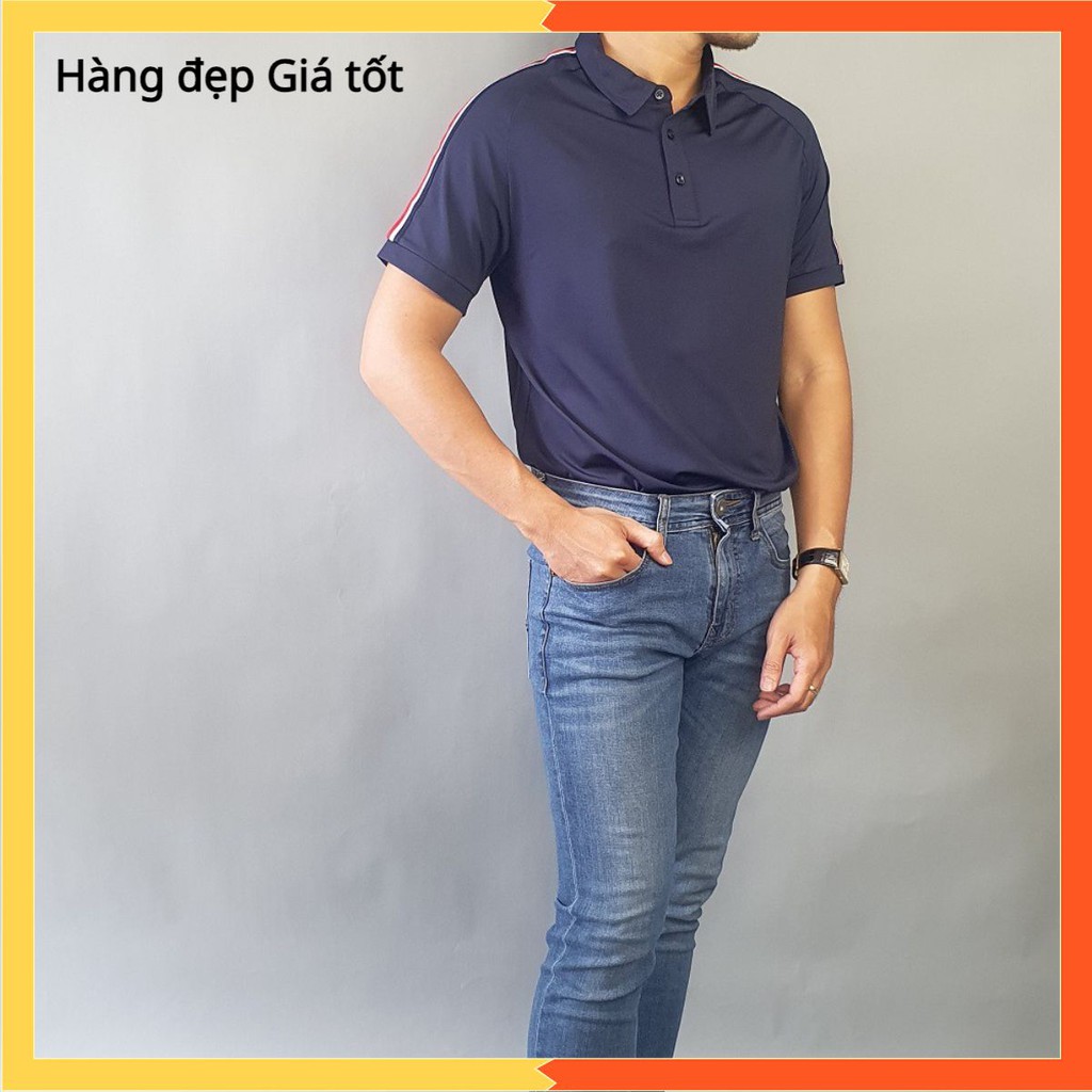 Áo Thun Nam Tay Ngắn | Áo Phông Nam Tay Lỡ Cổ Đứng Thời Trang Cao Cấp A02-19 ZD.Shop.16