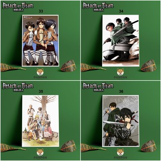 Postcard Cao Cấp - Poster Attack On Titan (2)