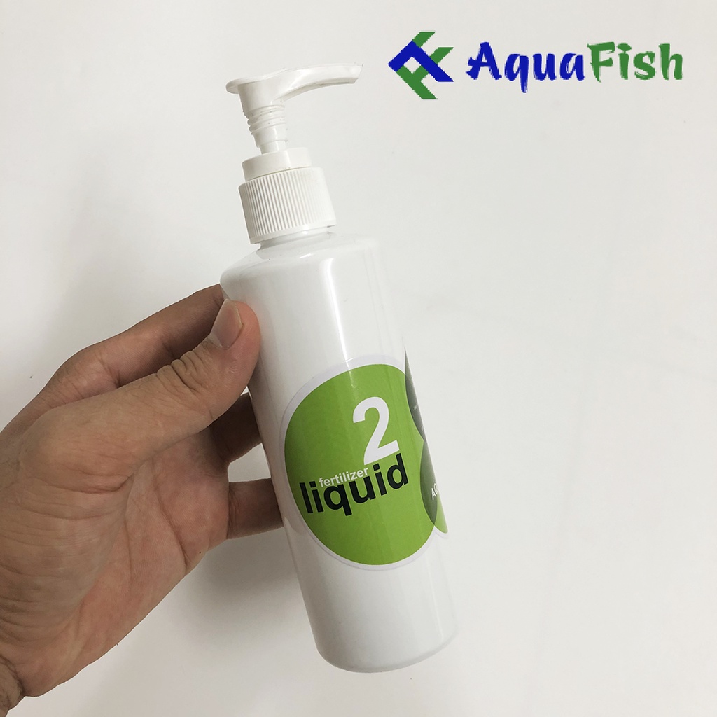 Phân nước dùng cho cây thủy sinh Fertilizer Liquid 2 lọ 250ml (giúp cây ra rễ ổn định, phát triển chồi non, tăng màu)