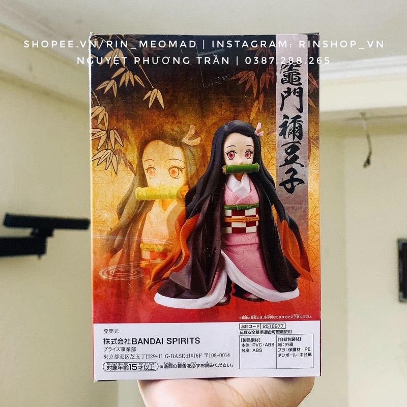 [BANPRESTO][CÒN MẪU NÂU] Mô hình Kamado Nezuko - Kimetsu no Yaiba - Figure -Kizuna Outfit- 17th Form B