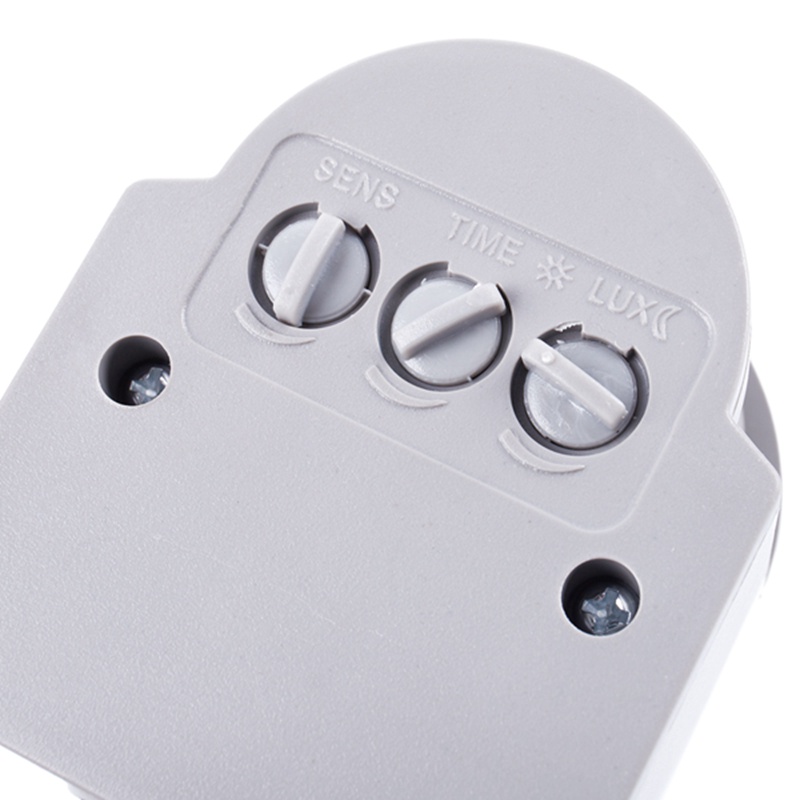 Outdoor 12V DC Automatic Infrared PIR Motion Sensor Switch for LED Light, Gray
