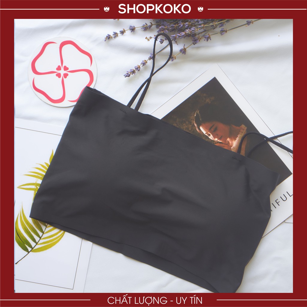 Áo Bra Đúc Su Quây 2 Dây Chất Mát Lịm A8881 | BigBuy360 - bigbuy360.vn