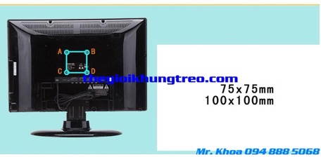 Giá treo tường màn hình máy tính 14 - 27 inches
