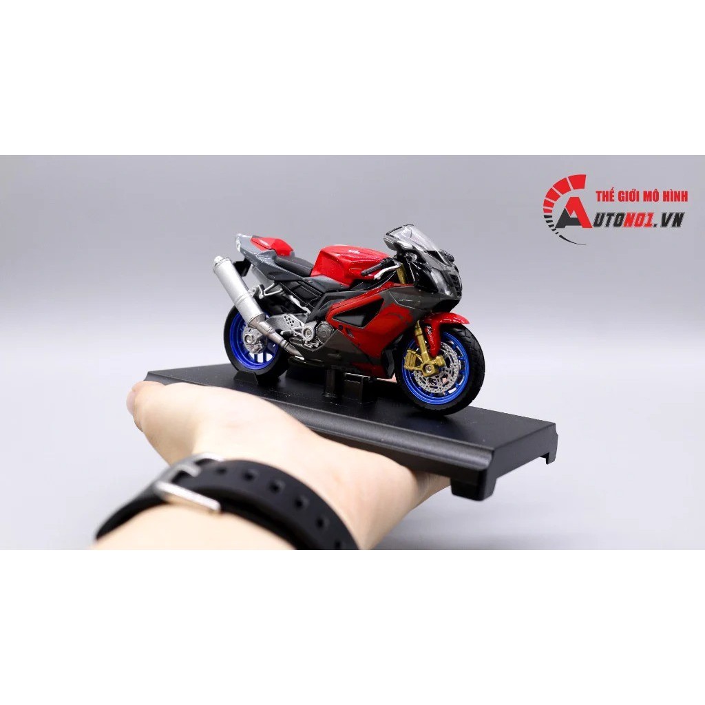 MÔ HÌNH APRILIA RSV 1000R 1:18 WELLY 7025