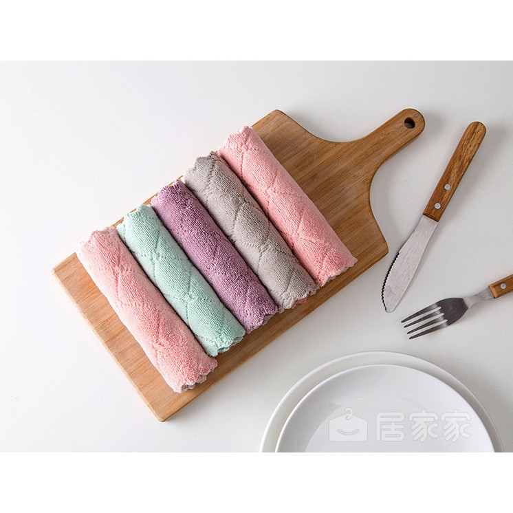 (Dài Rộng 25x25cm) Khăn Lau Khu vực Nhà Bếp , Bát Đĩa Tiện Dụng (TGQT) | BigBuy360 - bigbuy360.vn