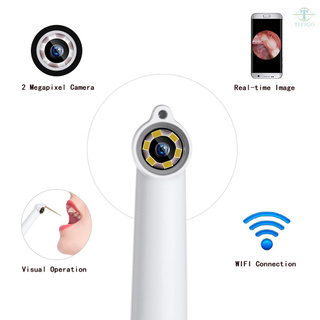 Camera Nội Soi Răng Miệng Không Dây 6 Bóng Led Cho Ios Android