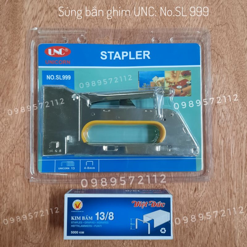 Súng bắn ghim cầm tay UNC 999.