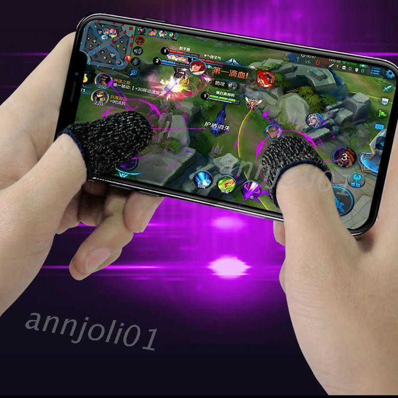 1 Đôi Găng Tay Vải Dệt Chống Mồ Hôi Chơi Game