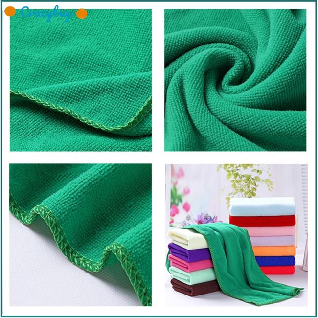 Khăn rửa xe hơi vải san hô sợi nhuyễn 25x25cm