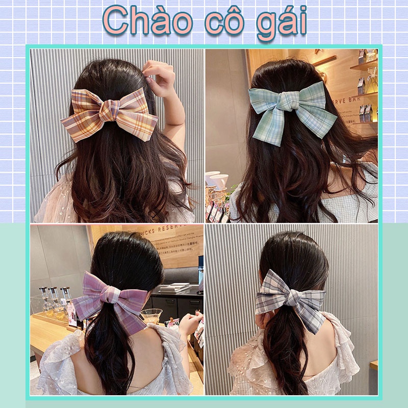 Kẹp Tóc Hình Nơ Xinh Xắn Dành Cho Nữ