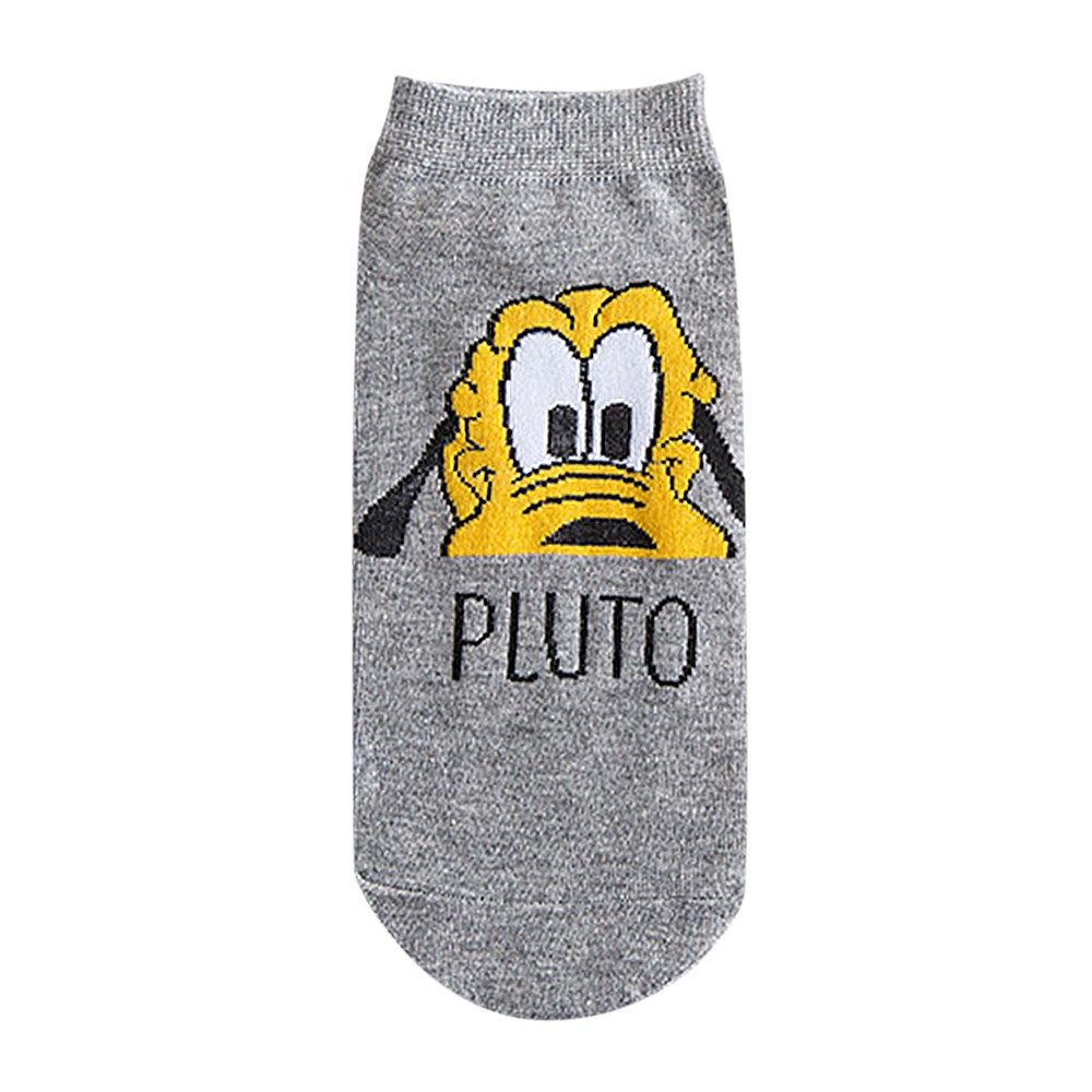 DISNEY DONALD DUCK Vớ Cotton Nữ In Hình Vịt Donald Phong Cách Hàn Quốc