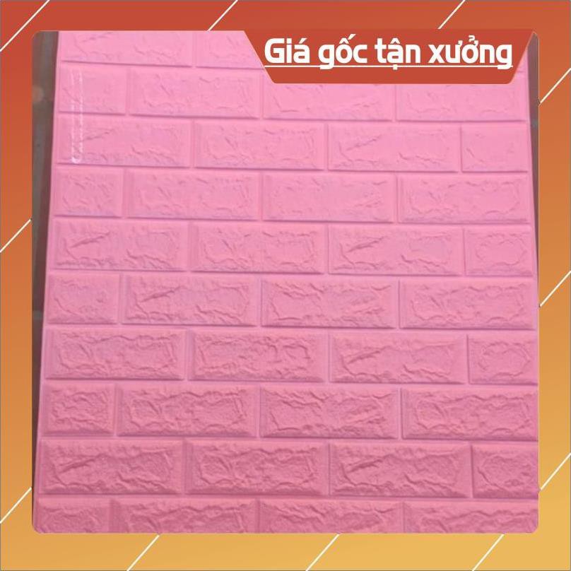 Rẻ Nhất Shopee Xốp Dán Tường 3D Khổ 70x77CM Chống Ẩm Giá Rẻ