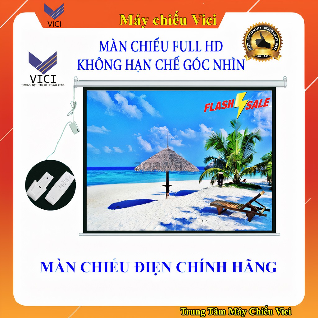 Màn Chiếu Điện Kích Thước Từ 100inch - 136inch (1m78 - 2m44)