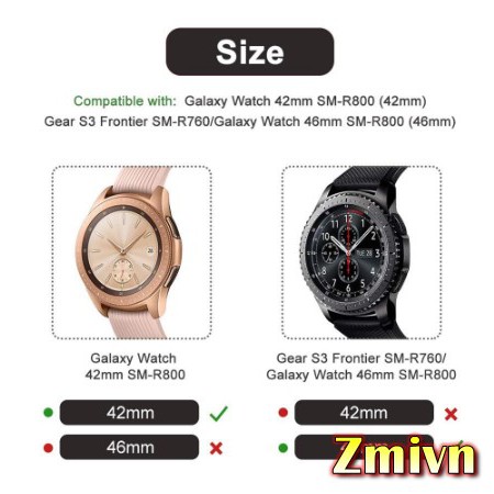 Ốp viền dẻo siêu bền dành cho Samsung Gear S3 Frontier