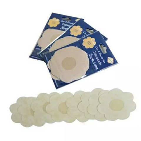 Miếng dán ngực - Bộ 10 Miếng Dán Nhũ Hoa đầu ti D022