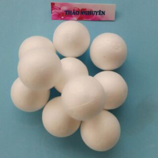 Quả cầu xốp đường kính 4cm, (20k/10quả)