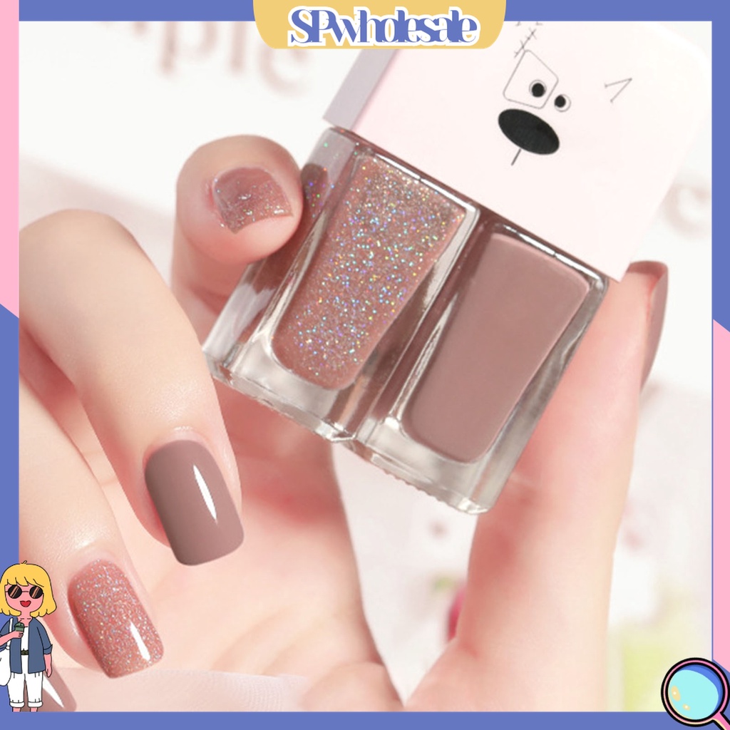 [SPwholesale] Gel sơn móng tay màu sắc kép nhiều mẫu tùy chọn nhỏ gọn tiện lợi