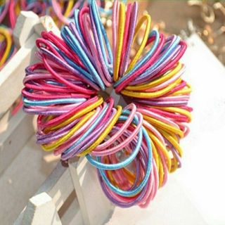 Gói 30 chun cột tóc cho bé