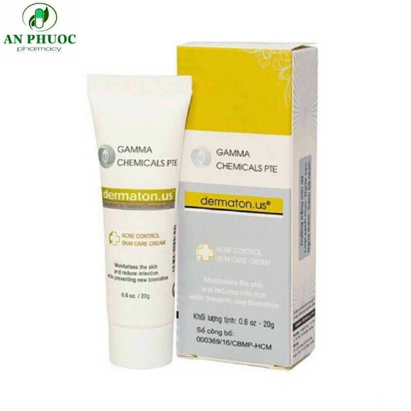 ( Chính hãng) Kem bôi mụn Dermaton.us (20g)