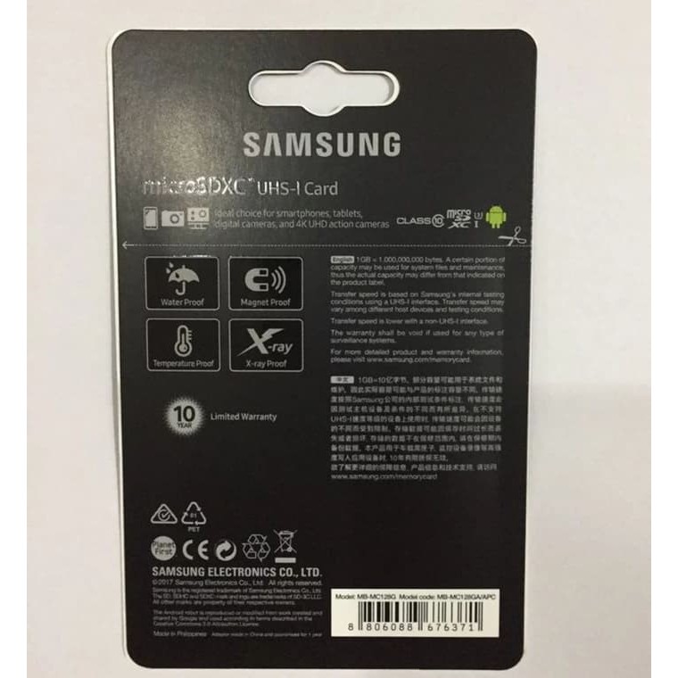 Bộ Chuyển Đổi Microsdxc Samsung Evo Plus 4k U3 64gb Class 10