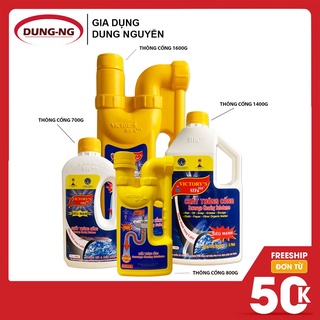 Chất thông tắc cống và thông tắc bồn cầu Toilet Victory's Sifa999 700g / 800g / 1400g / 1600g cao cấp - Dung Nguyễn