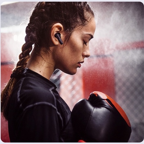 【Giao Hỏa Tốc】Tai Nghe Bluetooth TWS HAVIT TW960, BT v5.1, Độ Trễ Thấp, Kháng Nước IPX4, Nghe Đến 16H (Đen) - Chính Hãng