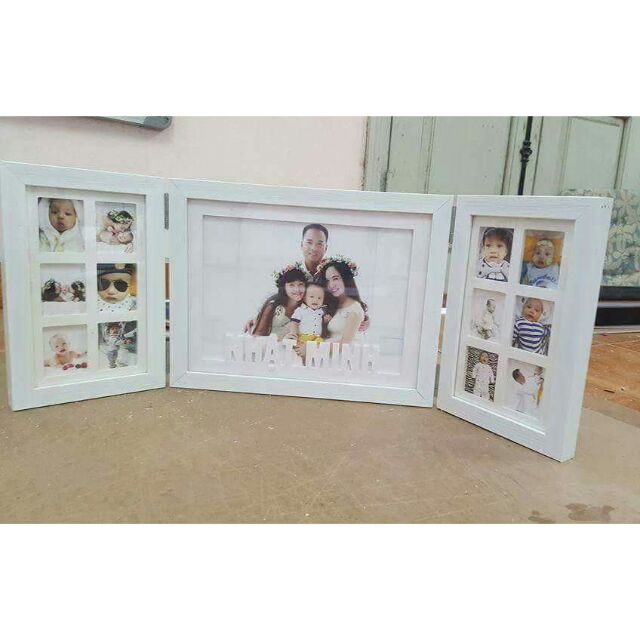 khung ảnh 12 tháng cho bé yêu