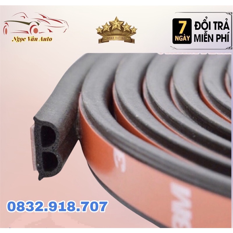 Gioăng cao su chống ồn cho xe hơi (giá 1m)