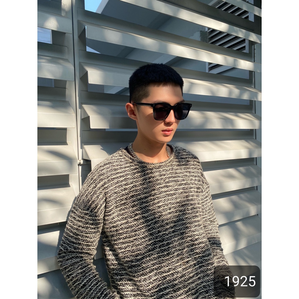 Kính mát nam nữ LILYEYEWEAR mắt kính vuông chống UV400 chất liệu nhựa cứng cáp dễ đeo 1925