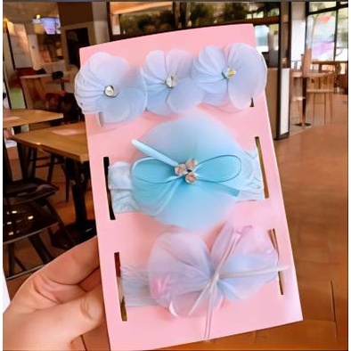 Set 3 Băng Đô Vương Miện Công Chúa Dành Cho Bé Gái