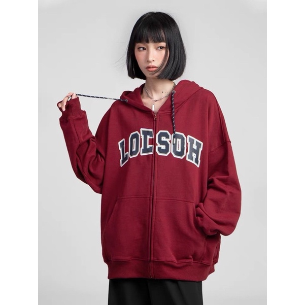 ÁO HODIE ZIP SCH Vãi Nỉ Bông Dày dặn Form Ulzzang Unisex