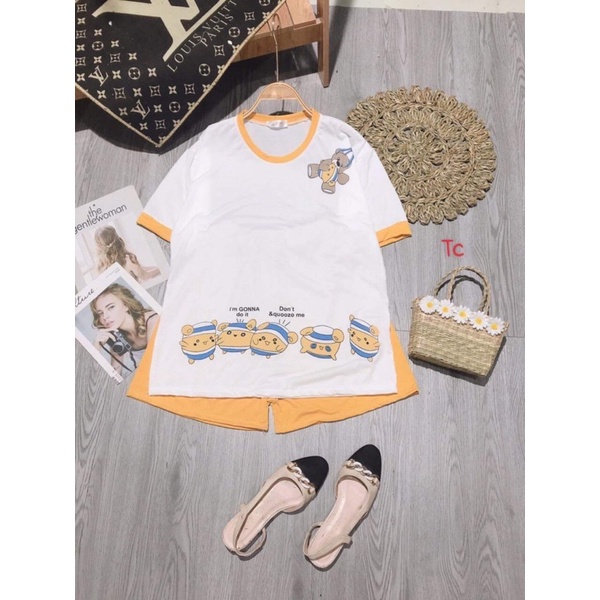 Bộ đùi gấu vai vàng TC12