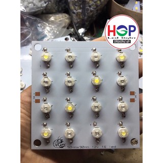 Mạch hàn sẵn led luxeon Epistar WRGB 16w/nguồn 12v